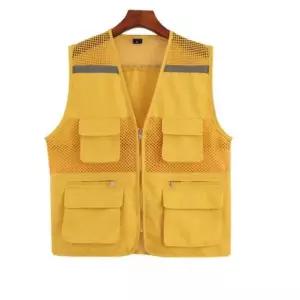 [신세계라이브쇼핑][옷자락] 남녀 공용 실용적인 작업용 봉사 낚시 아웃도어 메쉬 조끼