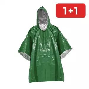 캠핑 낚시 등산용 보온 판초우의 비상 체온유지 재난 우비  1+1