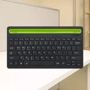 Coms 278TUT72 블루투스 키보드 받침대형 듀얼페어링 충전식