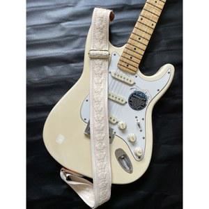 기타 스트랩 통기타 베이스 플라워 일렉트릭 크로스 블랙 쿠니 장미 멜빵