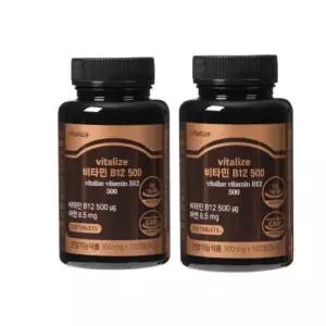 바이탈라이즈 비타민B12 500 아연 100정 2개