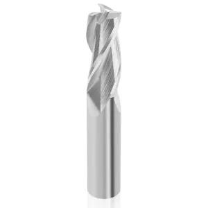 업컷 스파이럴 루터비트 1/2인치 샹크 3날 카바이드 CNC 라우터 비트 목공용 엔드밀 홈파기 조각용 가공 날