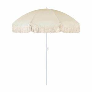 야외 파라솔 비치 태양 리조트 4색 비즈 각도 샌드백 펜션 조명 방풍 테슬 2 4m