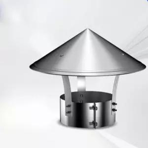 연통 마감티 후드 캡 펠렛 난로 연도 부자재 벽난로