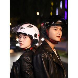 예마 여름헬멧 오토바이헬멧 남녀 모자 자 레트로 봄여름 전동킥보드 3C 초경량