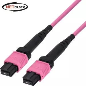 (Netmate) 616KGU93 OM4 12C MPO QSFP 광점퍼 코드 케이블 3M