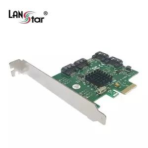 (LanStar) 884TWH80 PCI-e SATA 4포트 변환 카드 PCIE-4SATA