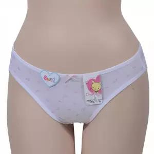 샤통 여아 주니어 청소년 팬티 구름패턴 여학생 초딩