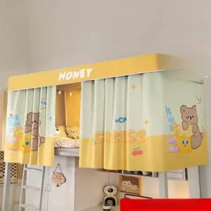 침대 하우스형 암막 침대동굴 텐트 사방강 차광 벙커