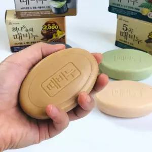 무궁화 때비누 4종 택1 aha성분 각질 샤워 미용 비누