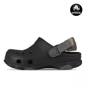 크록스 키즈 올터레인 클로그 K 아동 주니어 슬리퍼 샌들 블랙 207458-001