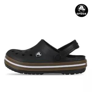 크록스 키즈 크록밴드 검 클로그 K 아동 주니어 슬리퍼 샌들 블랙 212775-001