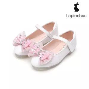 [롯데백화점]라팡슈 엘레나 두스 메리제인 화이트 스팽글 LPLMK5N1WT 키즈구두 by 트래드후스