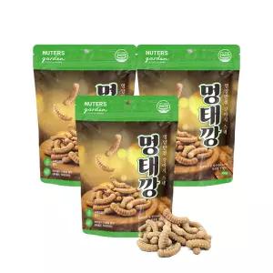 누터스가든 강아지 간식 과자 눈건강 루테인 초록입홍합 명태깡 100g X 3개