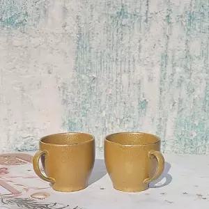 [콩심팥심]이랑 국내산 옹기유 이랑컵A형 - 자연스런 색감 수제 옹기그릇