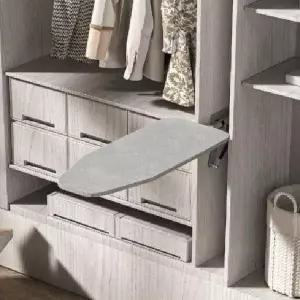 인출식 다리미판 가정용 빌트인 접이식 슬라이딩 옷장 폴딩 다리미대