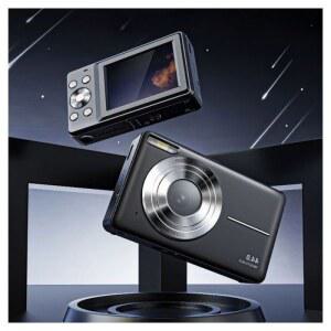 빈티지 디카 카메라 파티 선물포장 기본품 증정 미니 휴대용 3600 소 01 레트로 디지털 소형 스타블랙