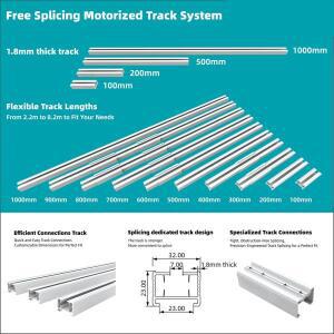 Wifi 스마트 커튼 드라이버 리모컨 전동 레일 트랙 Alexa를 갖춘 자동 DIY 키트 시스템