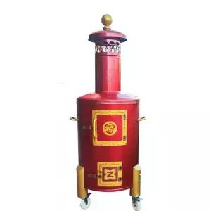 드럼통 소각로 스텐 시골 난로 장작 화로 스텐소각로