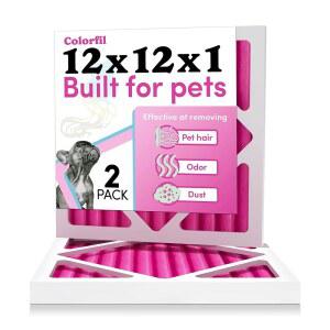 컬러필 12x12x1 에어 필터(2팩) | 11.75