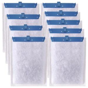 위스퍼 바이오백 필터용 9팩 필터 / 카트리지 20i, 40, PF20, 45, 대형 레토필터용 수족관 및 60 교체 카트리지, 30, 40i IQ20,