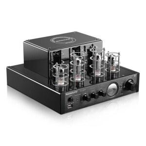 Nobsound MS 10D 진공관 원목색/ M hifi 조합 오디오