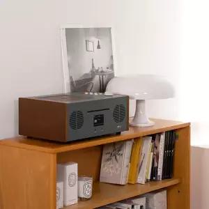 올인원 하이파이 미니오디오 벨레정품 CD USB FM라디오 무선 블루투스 우퍼내장 AUX 알람 리모컨-P7