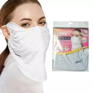 캠핑 메쉬쿨 낚시 이쁜이 햇빛가리게 + 마스크 등산