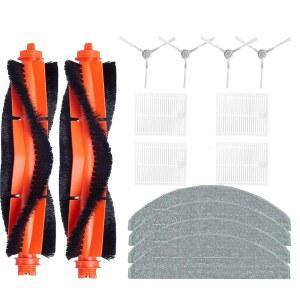 샤오미 S20 로봇 청소기 액세서리, 브러시 호환되는 교체 천과 메인 걸레 사이드 부품 필터