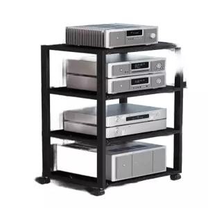 철제 받침대 엠프 보관함 스탠드 앵글 장식장 홈시어터 수납장 오디오