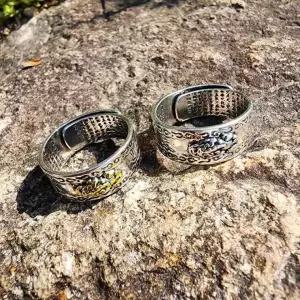 재물들어오는 비휴반지 금전운 불교반지 성공운 불교 소원성취 커플반지