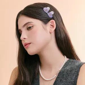 [롯데백화점]메트로시티 M베이직 로즈 헤어 집게핀 A241BH6107RPQ