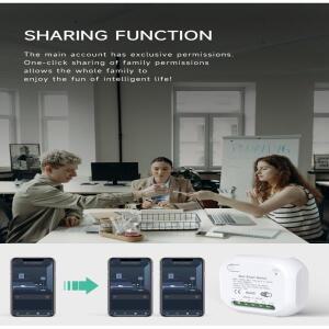 Wifi  RF433 스마트 스위치 DIY 라이트 미니 제어 Alexa Google 홈으로 무선 릴레이 홈 차단기
