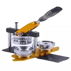 핀버튼 프레서기 버튼 제작 뱃지메이커 수작업 DIY 브로치 소량생산