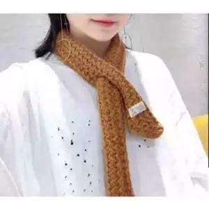 BS 핑크돼지 뱀장어쁘띠머플러 머플러 목도리 스카프