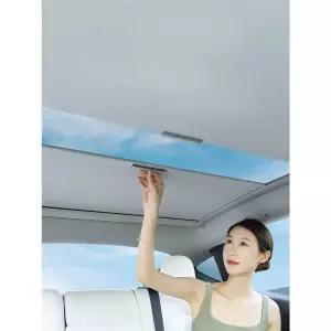 개폐식 선쉐이드 모델 테슬라 선루프 햇빛가리개