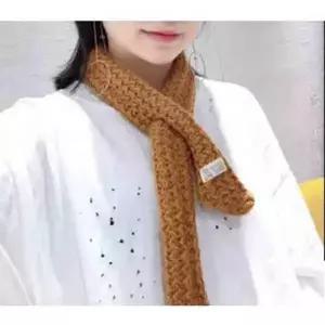 [콩심팥심]BS 핑크돼지 뱀장어쁘띠머플러 머플러 목도리 스카프