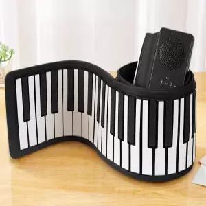 휴대용 건반 입문용 키보드 롤피아노 연습용 핸드롤 롤업