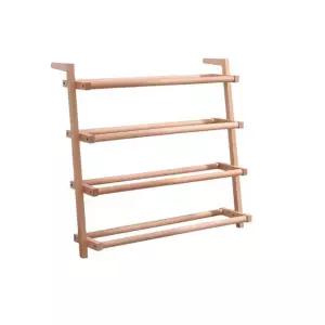 실내화 거치대 신발 사다리 보관 보관함 선반 원목