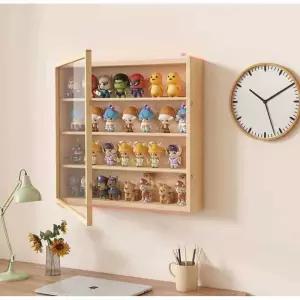 홍보물 거치대 원목 책 잡지 아치형 책장 진열대