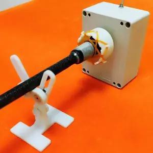 호환  낚싯대 에폭시 리케이터 0-40 Rpm 에폭시 수지 회전 접착제 조정 랙이있는 전기 고기 막대 권선