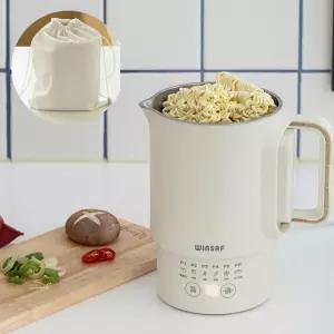 윈세프 여행용 전기포트 휴대용 분유포트 스텐 WTK-2111 프리볼트 해외여행