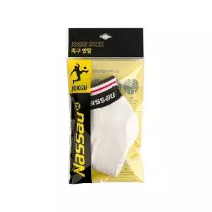 [골드스마일]남성용 족구 전용 양말 블랙레드 스포츠양말 운동양말