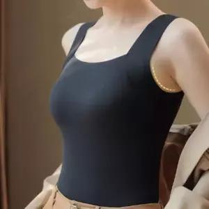 [신세계라이브쇼핑][옷자락] 여성 스퀘어넥 캡내장 브라탑 일상 이너웨어 나시