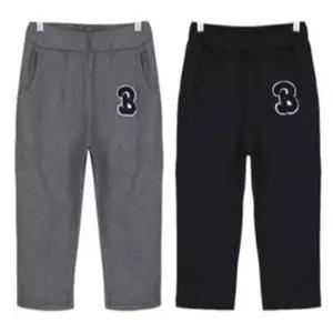 트레이닝 추리닝 밴딩 7부 여름 팬츠 여자 바지 패치