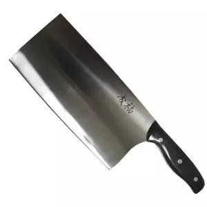 [골드스마일]중식사각칼 식도전문 대형칼 나무그립 3T