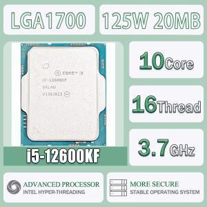 코어 I5-12600KF 10코어 16스레드 3.7GHz 125W 20MB 캐시 10nm 앨더 레이크 DDR4-3200/DDR5-4800 MHz SRK3T