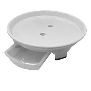 받침 플라스틱화분 화병트레이 물받이 접시형받침 30cm