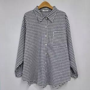 [아이우먼] 톰톰체크카라오버핏남방 LYT917M603 빅사이즈_P418627928