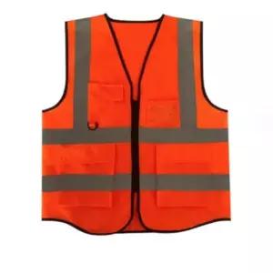 남성 작업용 필수 야광 반사 조끼